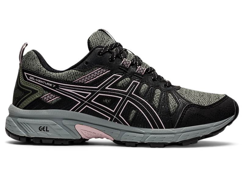 Dámské Trailove Boty Asics GEL-VENTURE 7 MX Tmavě Šedé 17623BOTF